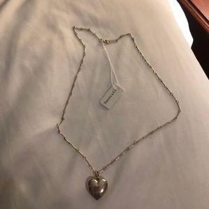Rare Tiffany & Co Heart Necklace